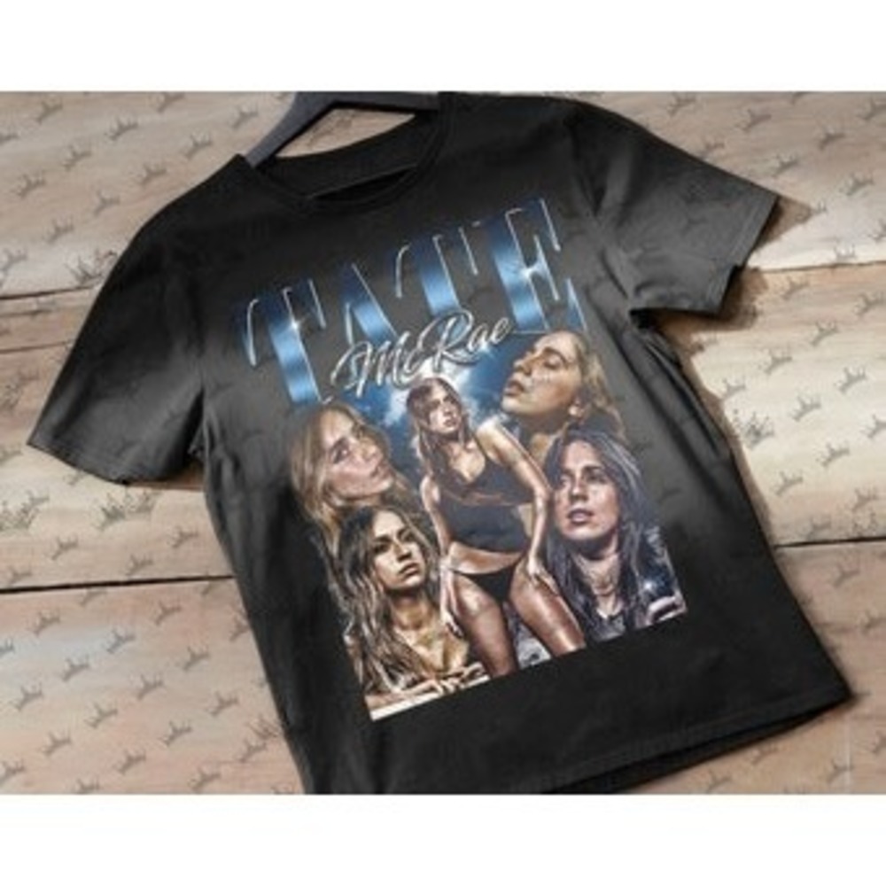 Tate Mcrae Retro Streetwear Tshirt Unisex Tee Gift For Fan